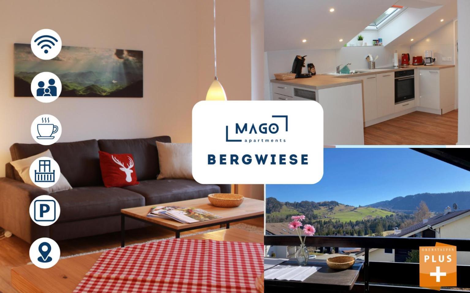 Bergwiese Mit Karte Oberstaufen