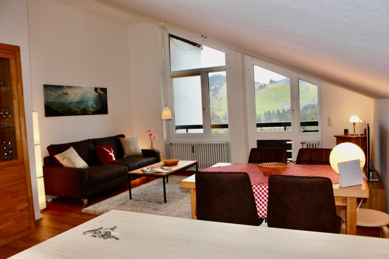 Bergwiese Mit Karte Apartment Oberstaufen